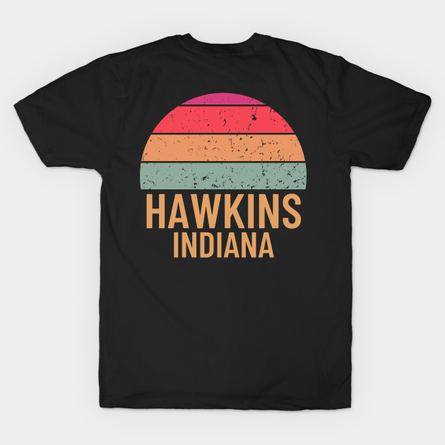 Vintage Retro Hawkins Indiana by oneduystore